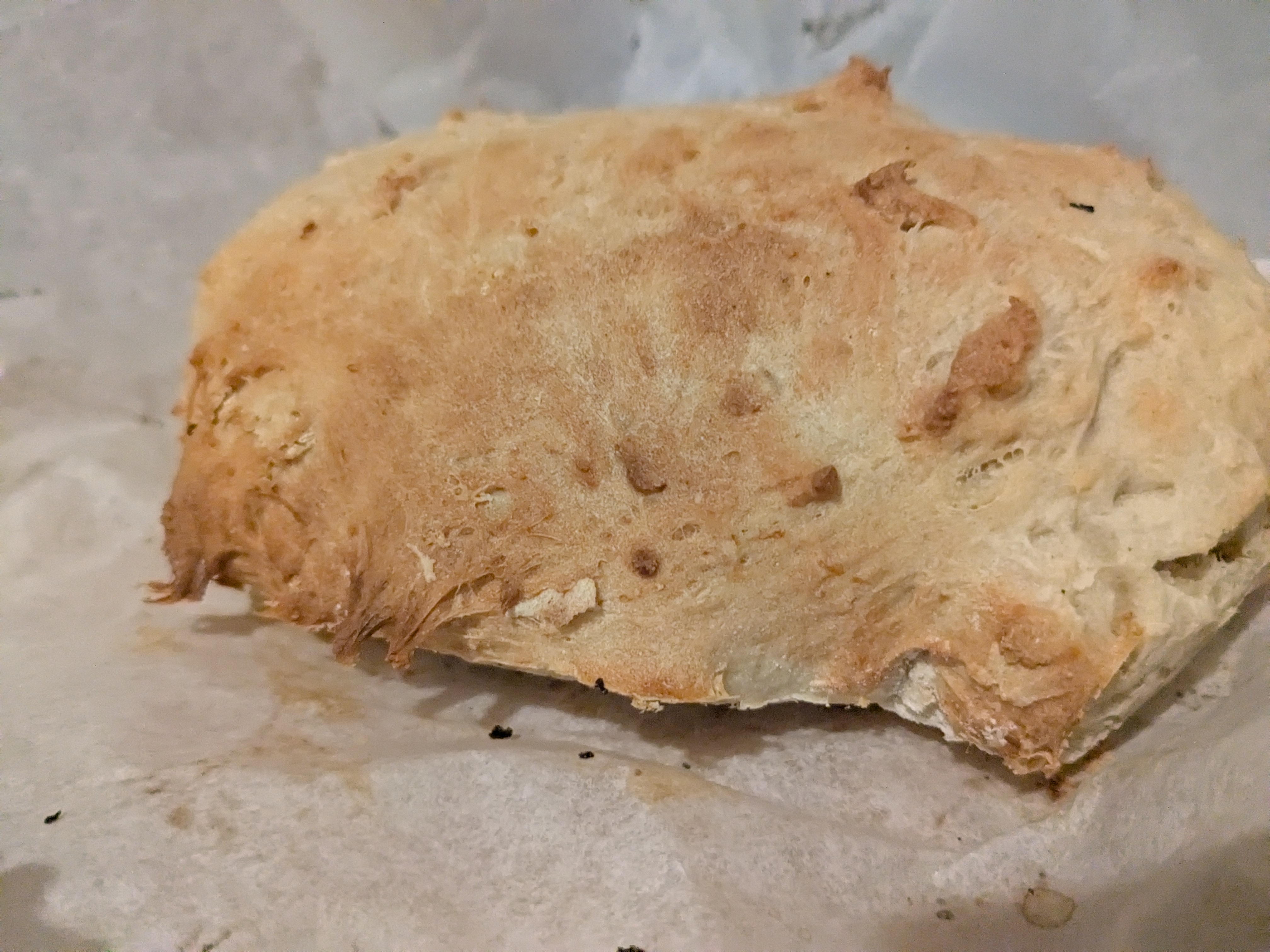 Experimenting with making bread in the air fryer